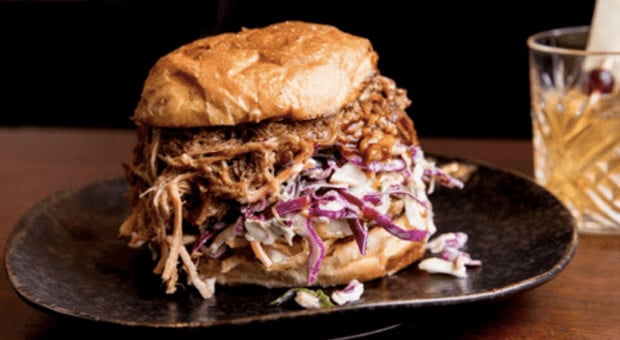 Kansas City Pulled Pork Sandwich